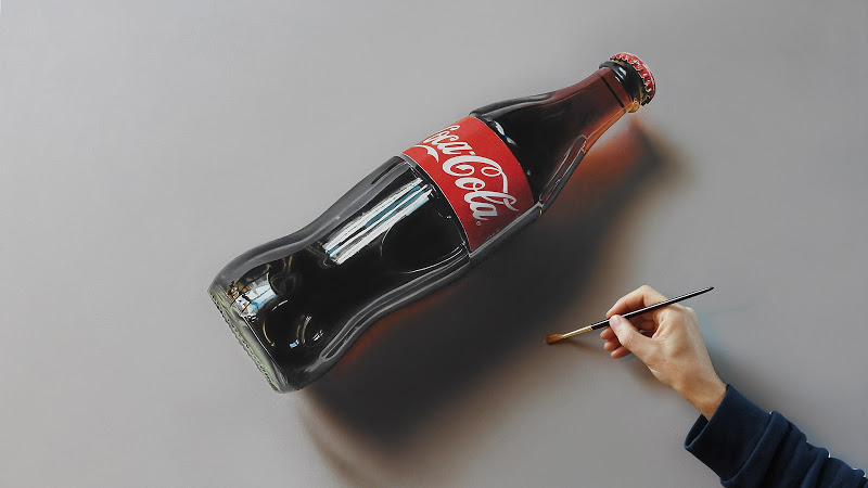 800x450 Coca Cola Bottle - Coca Cola Bottle Painting