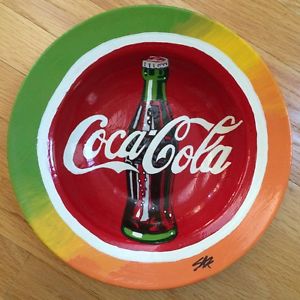 300x300 Steve Kaufman All Original Coca Cola Painting Drawing Signed Coa - Coca Cola Painting