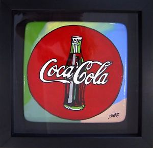 300x290 Steve A Kaufman (Sak) Original Acrylic Coca Cola Painting Ebay - Coca Cola Painting