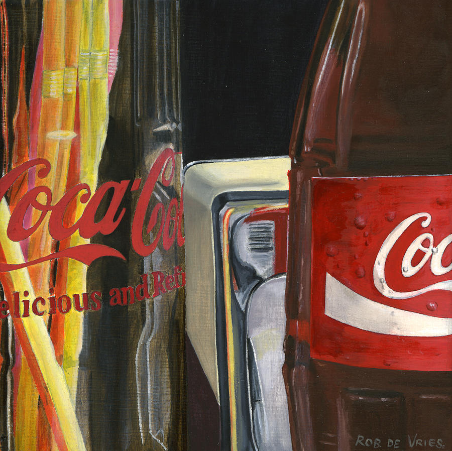 900x898 Coca Cola Paintings Fine Art America - Coca Cola Painting