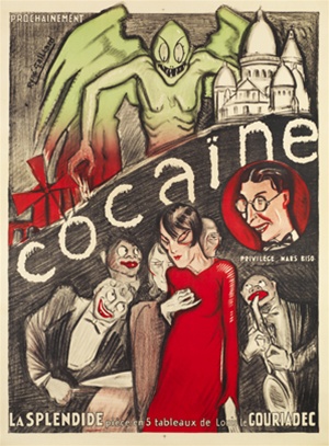 300x407 Cocaine By Rene Gaillard 1926 France - Cocaine Painting