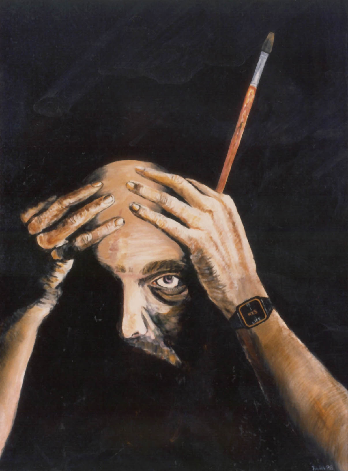 1206x1632 The Heartwrenching Painting That Freed A Nonviolent Drug Offender - Cocaine Painting