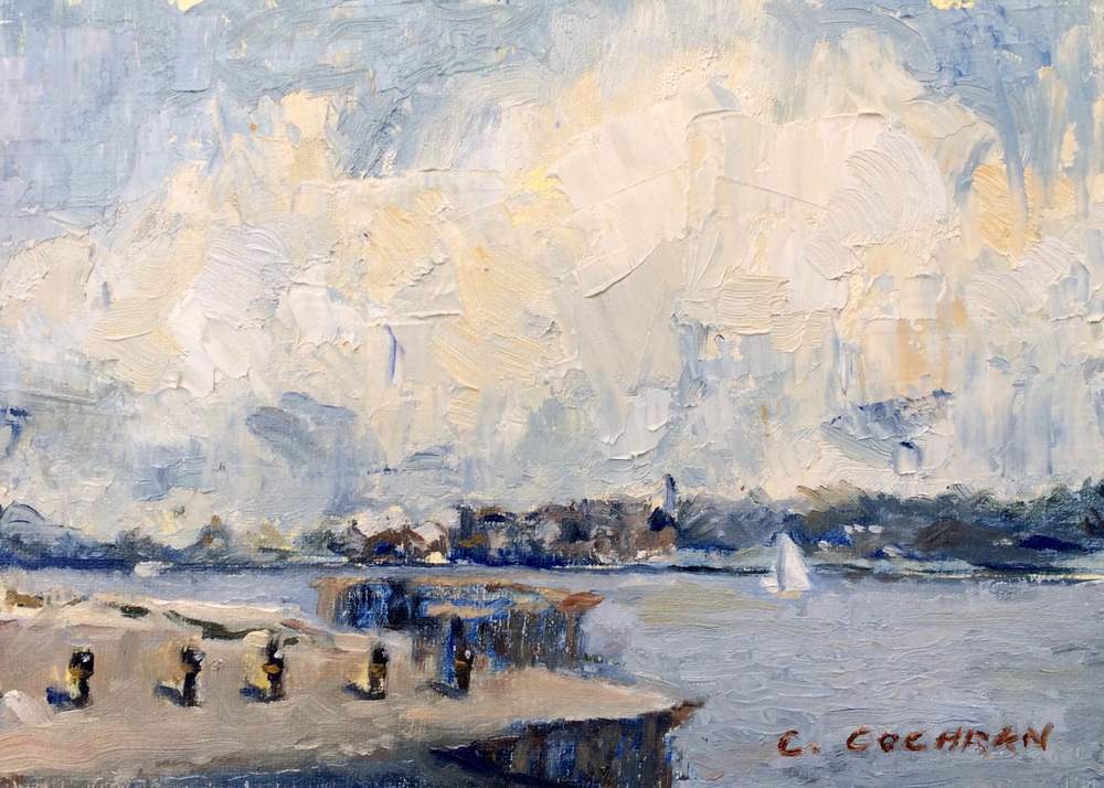 1000x714 Interview With Artist Caitlin Cochran The Philosopher's Field Guide - Cochran Painting