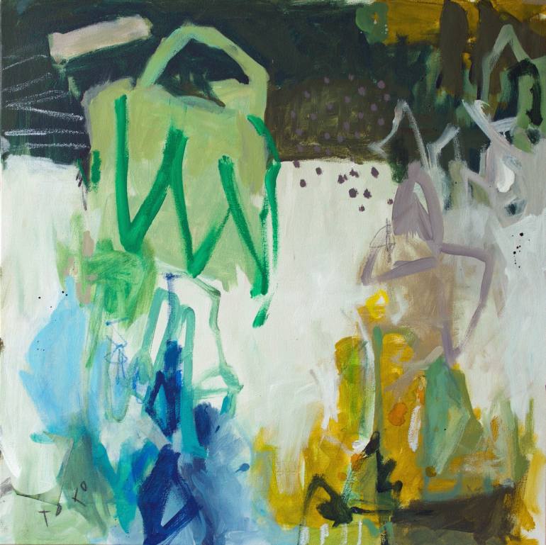 770x769 Saatchi Art Prince Charming Painting By Gina Cochran - Cochran Painting