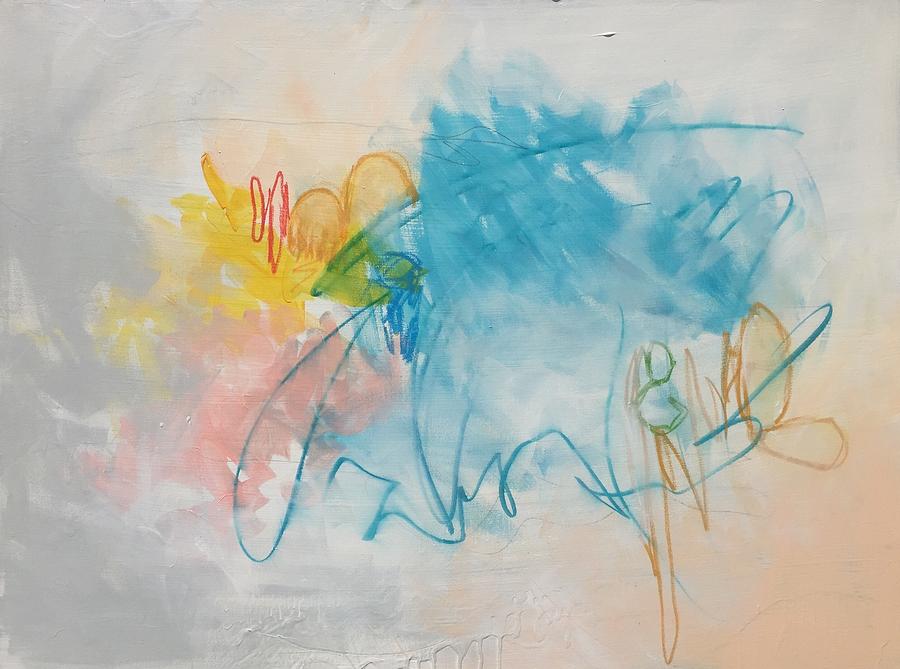 900x669 Someone In Love Painting By Ginger Cochran - Cochran Painting