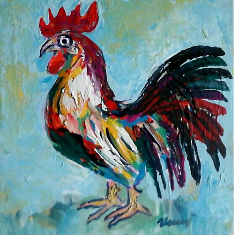 800x804 Buy Cock 2 - Cock Painting