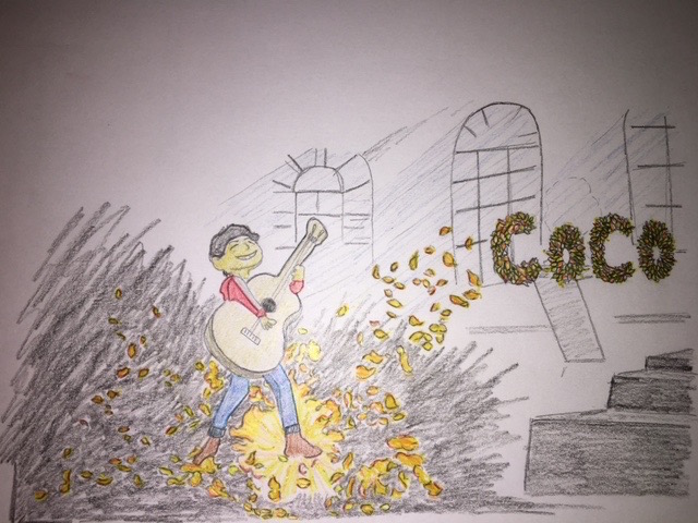 640x480 Coco A Look Into Mexican Culture In The Midst Of Political - Coco Movie Painting