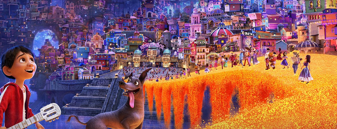 1162x445 Understanding Mexican Nationalism And Mestizaje Through The Film - Coco Movie Painting