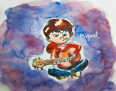 404x316 Check Out New Work On My @behance Portfolio Coco Movie Imitation - Coco Movie Painting