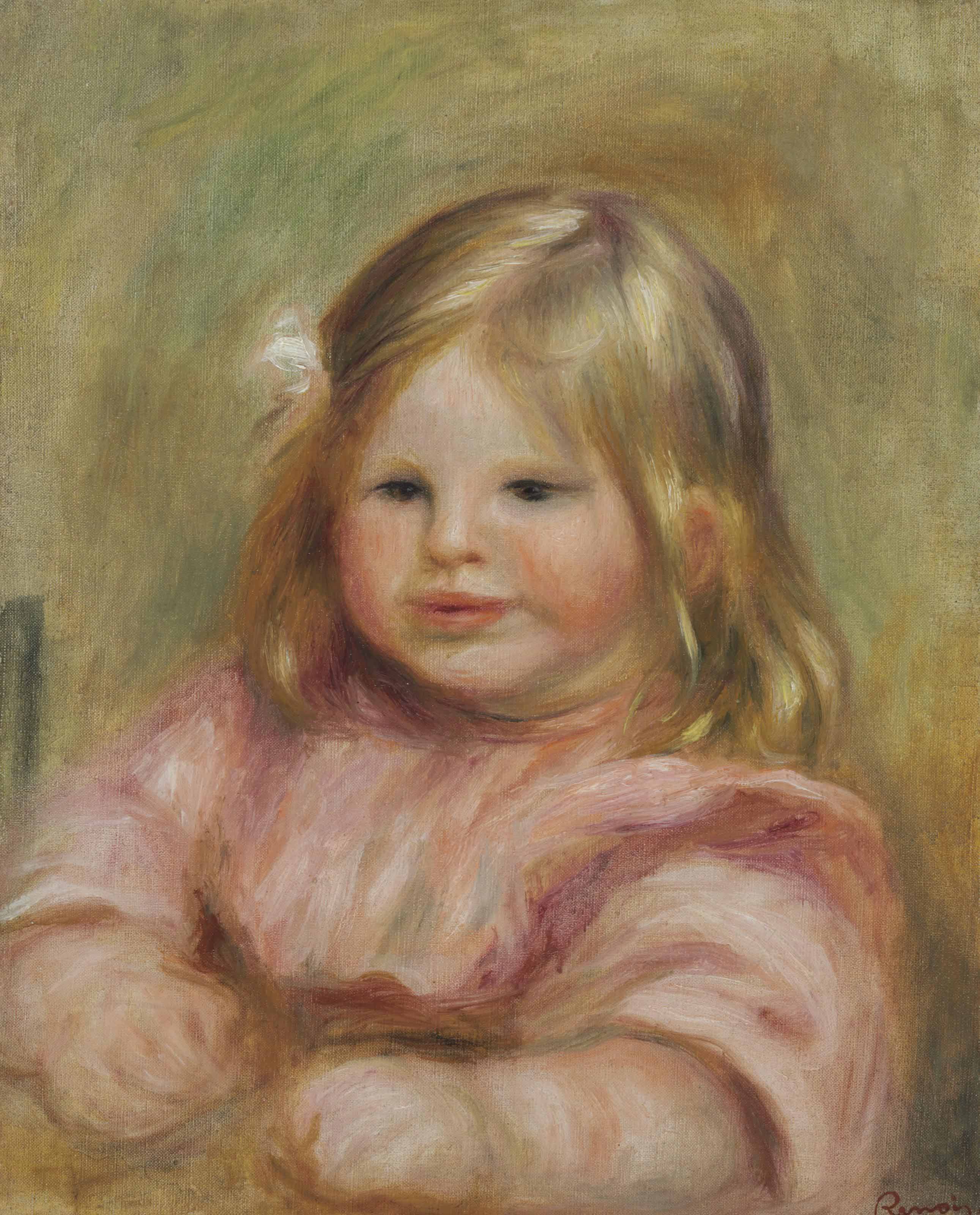 2582x3200 Pierre Auguste Renoir (1841 1919) Portrait De Coco 19th - Coco Painting