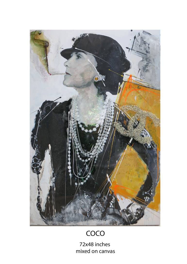 770x1089 Saatchi Art Coco Painting By Julie Mimran - Coco Painting