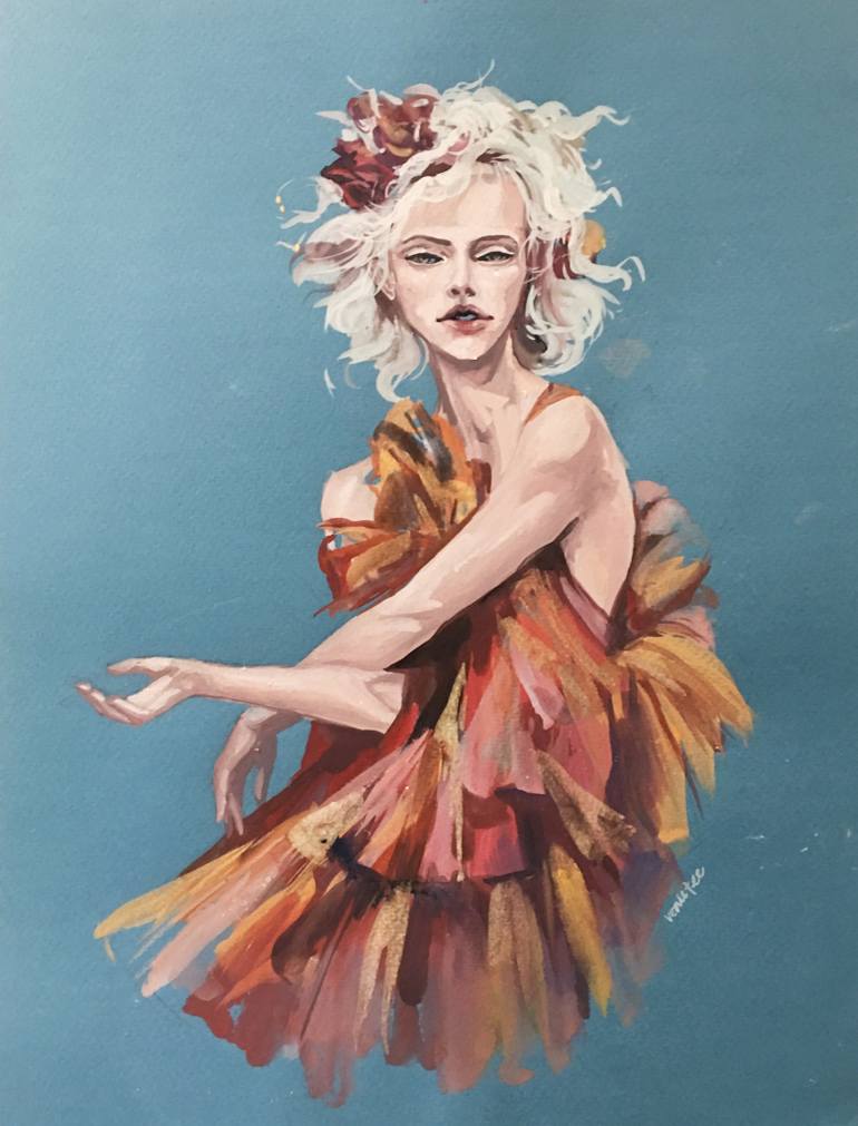 770x1011 Saatchi Art Coco Painting By Venie Tee - Coco Painting