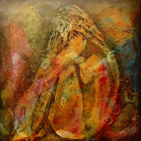 600x599 Rainbow Tribe - Cocoon Painting