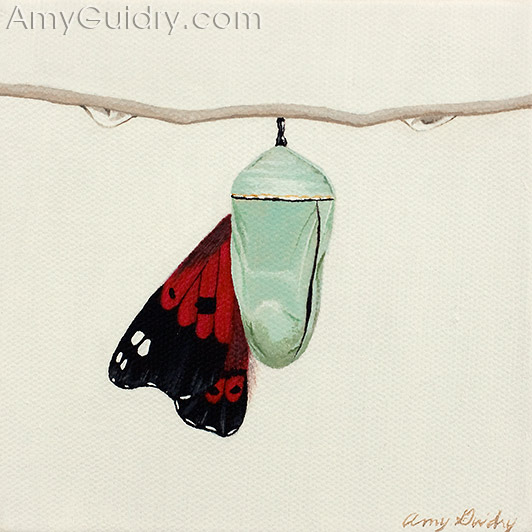 532x532 Small Updates Artist Commentary - Cocoon Painting