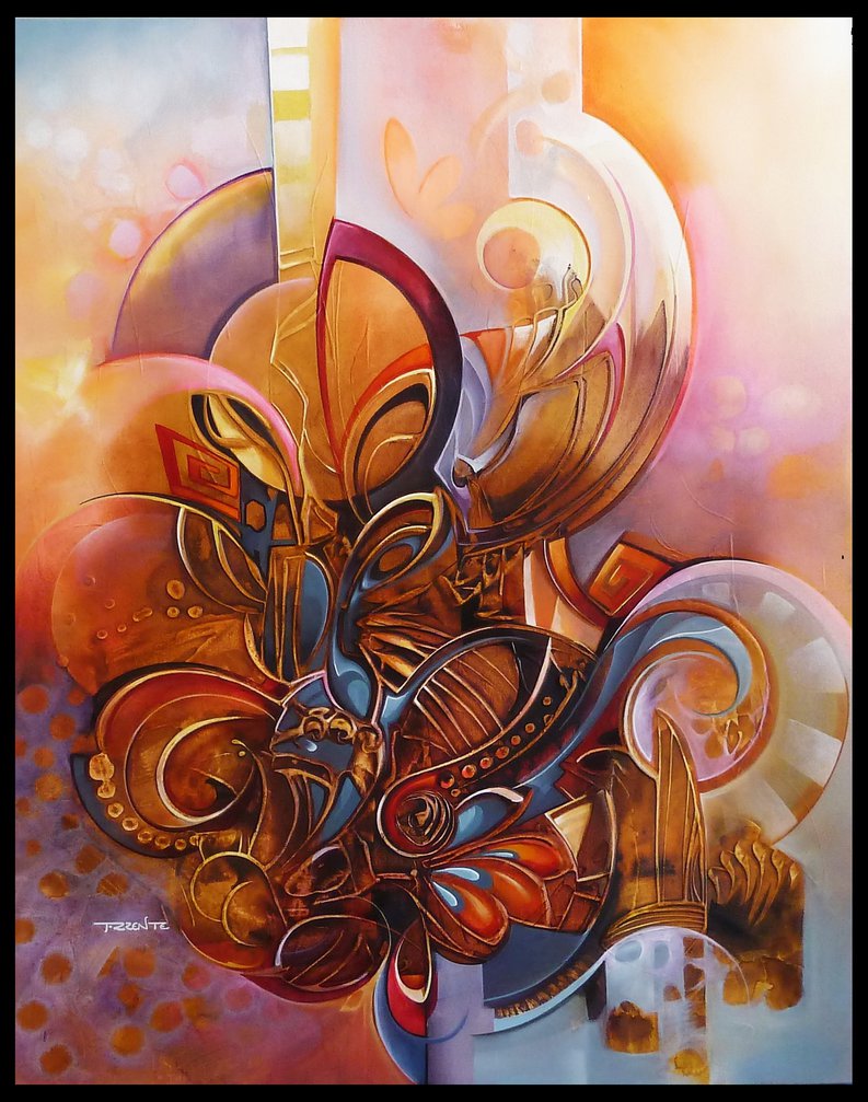 793x1007 Cocoon Abstract Painting By Amytea - Cocoon Painting