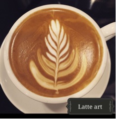 234x240 Latte Art By A Coffee Geek - Coffee Art Painting