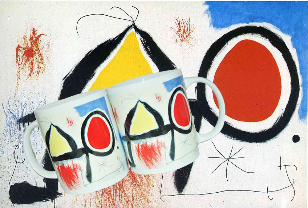 1000x678 Porcelain Joan Surrealism Art Paintings Ceramic Mug Coffee - Coffee Cup Art Painting