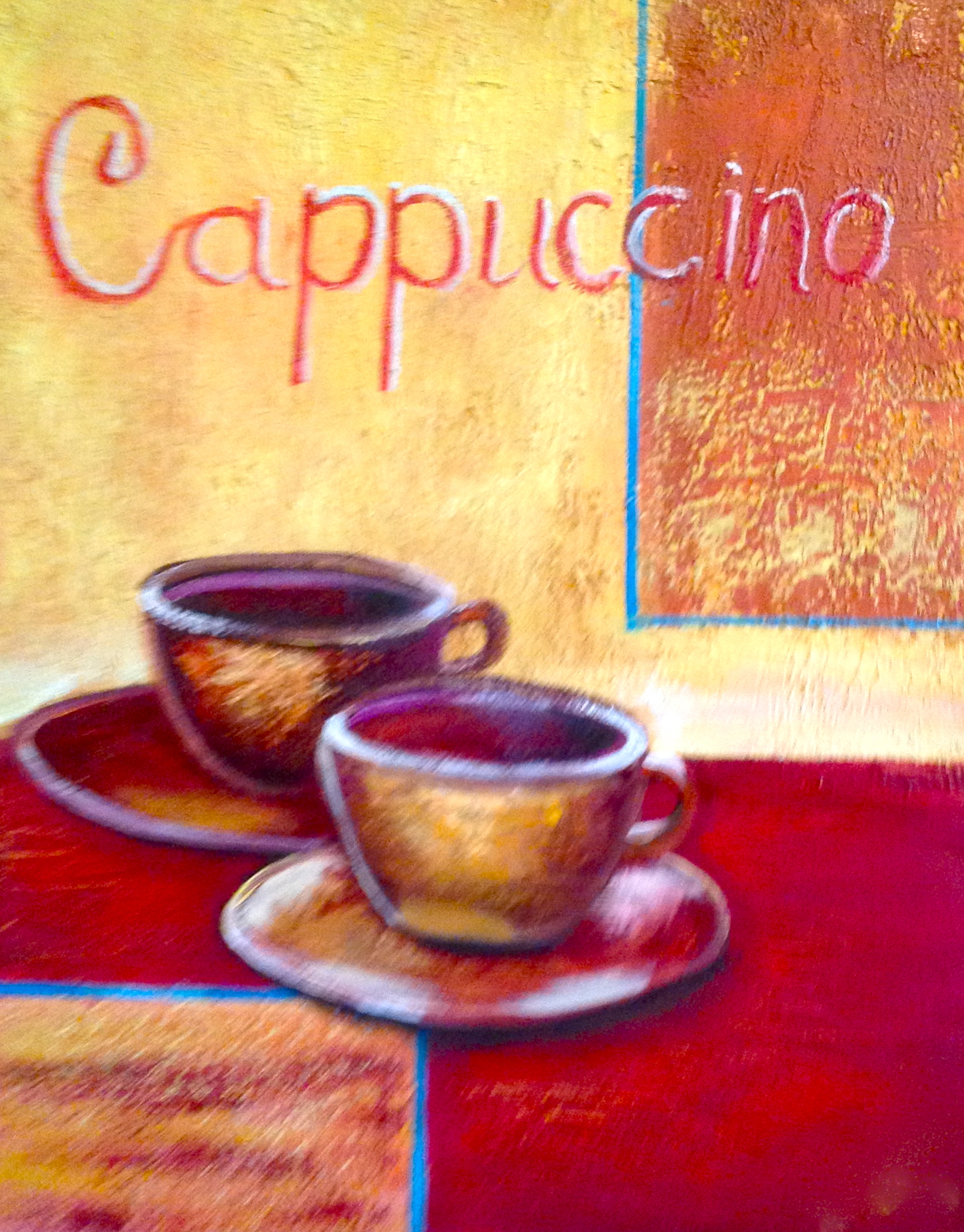 1468x1876 Coffee Cup Painting Mommy Cook For Me - Coffee Cup Painting