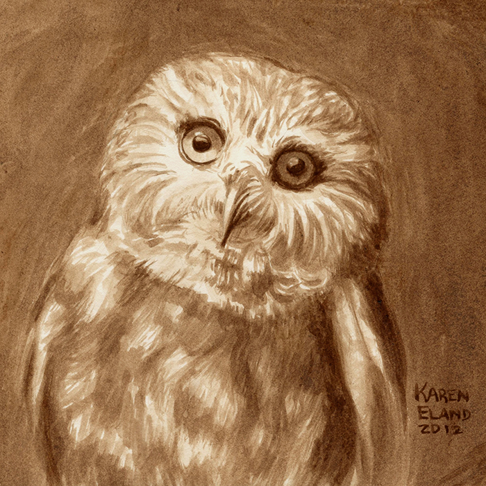 700x700 Coffee Paintings By Karen Eland - Coffee Painting