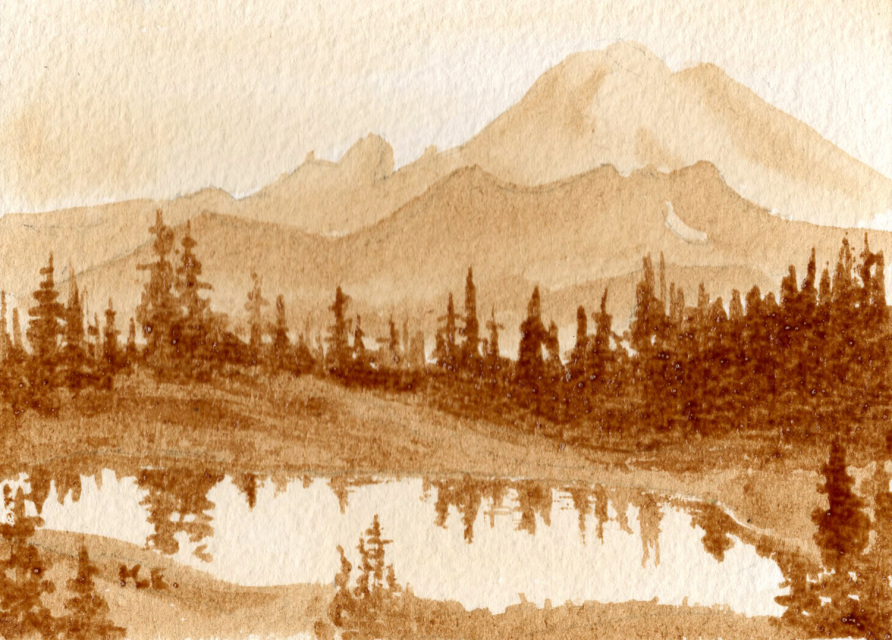 892x640 Karen Eland Coffee Amp Beer Painter - Coffee Painting