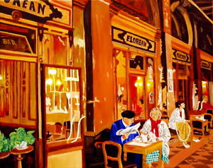 Coffee Shop Painting