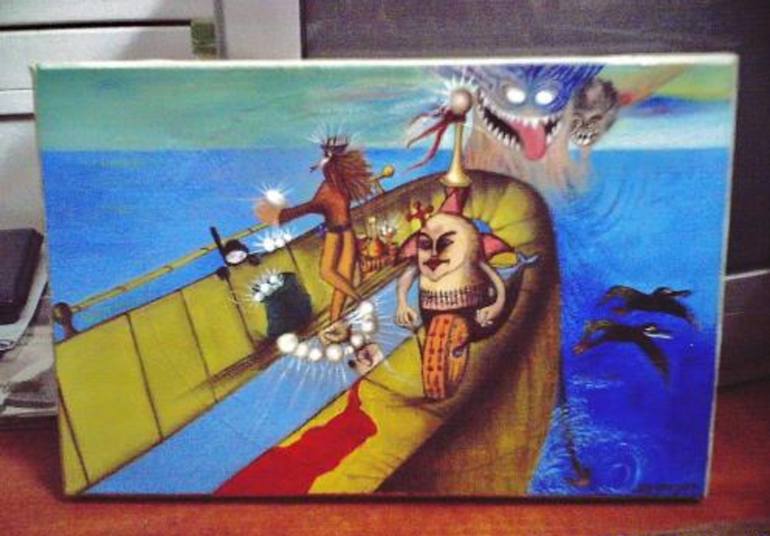 770x536 Saatchi Art The Way To Success Painting By Ronen Cohen - Cohen Painting