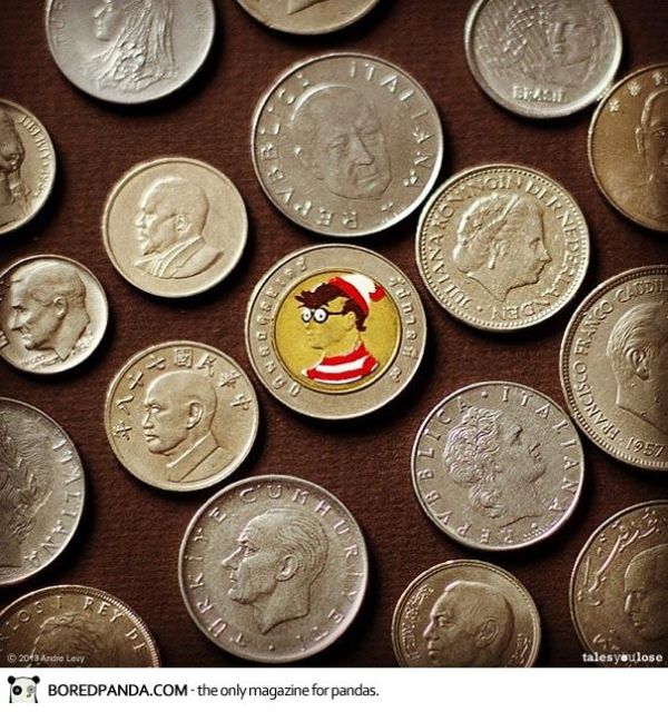 600x640 Tales You Lose Coin Painting Andre Levy 17 605 - Coin Painting