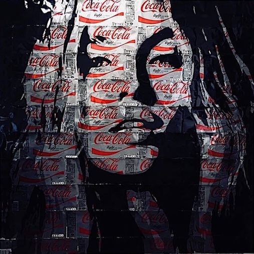 507x508 Diet Coke By F2b, 2017 Painting Artsper (268549) - Coke Painting
