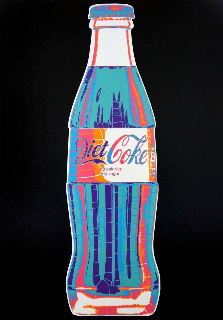770x1104 Saatchi Art Diet Coke Pop (Ed. 1 Of 3) Painting By Campbell La Pun - Coke Painting