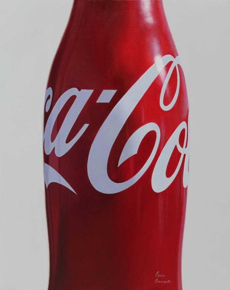 770x971 Saatchi Art Regular Coke Painting By Carlos Bruscianelli - Coke Painting