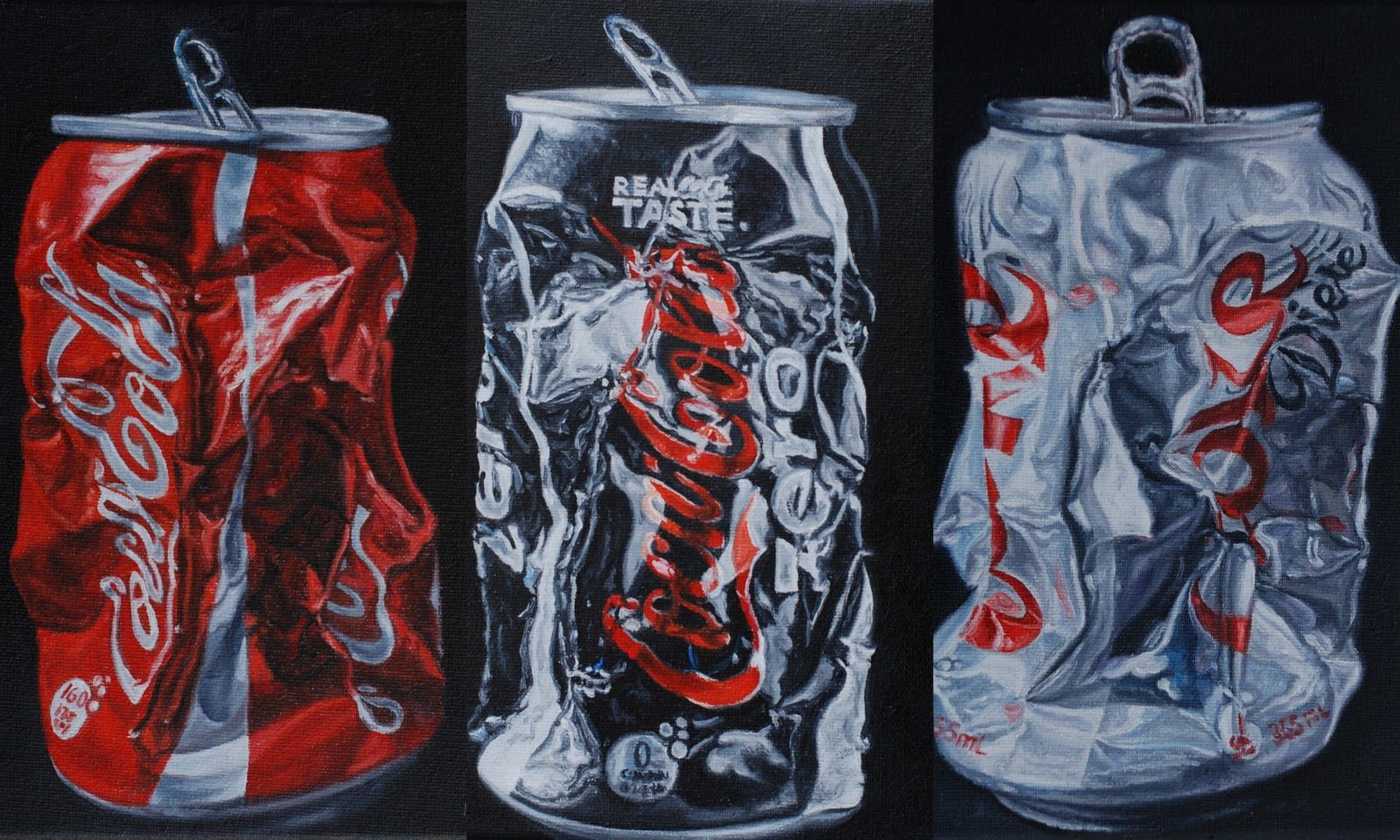 1600x960 Painting Onto Coke Cans - Coke Painting