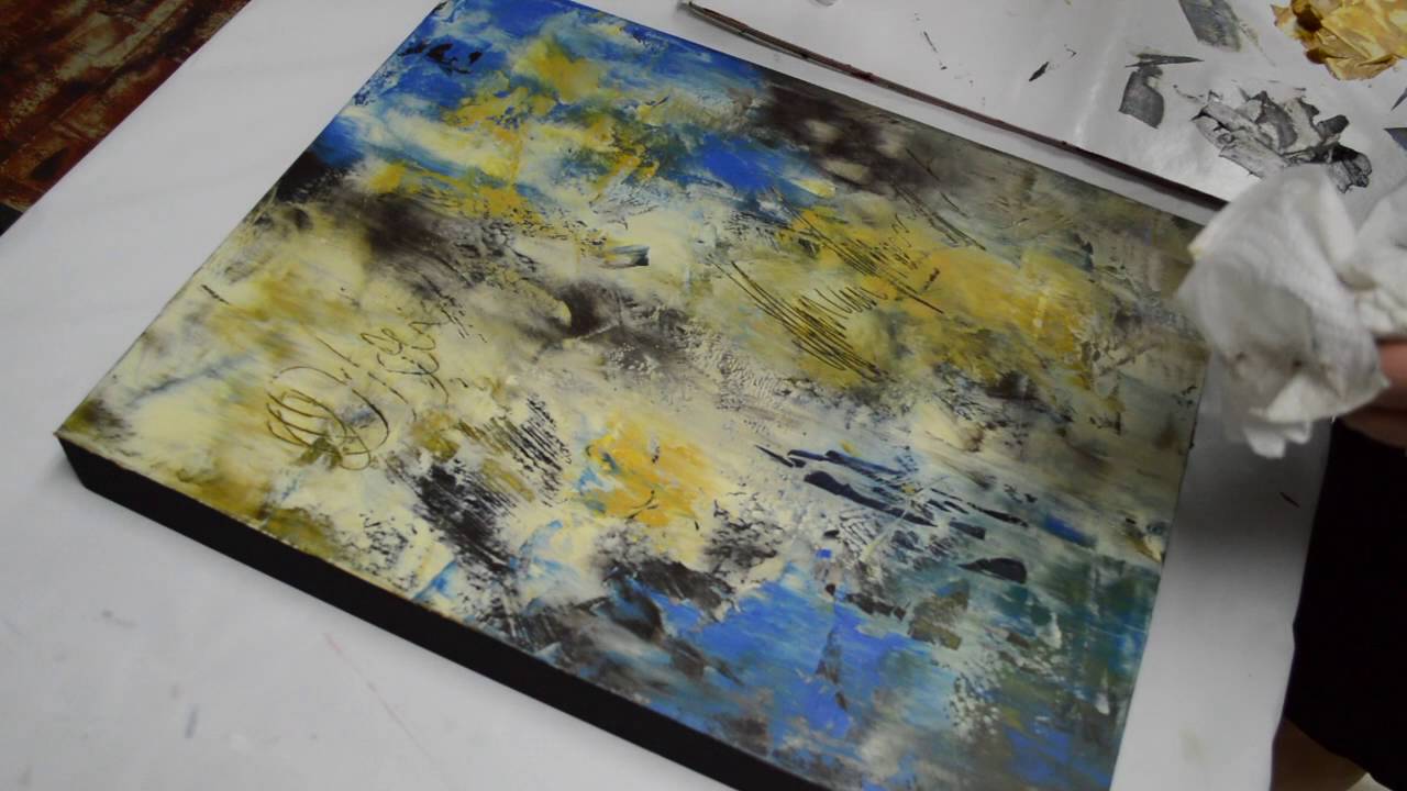 1280x720 Cold Wax Painting Demonstration 3 - Cold Wax Painting