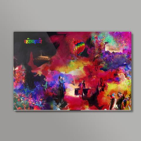 480x480 Coldplay Hymn For The Weekend Wall Art Artist Srey Postergully - Coldplay Painting