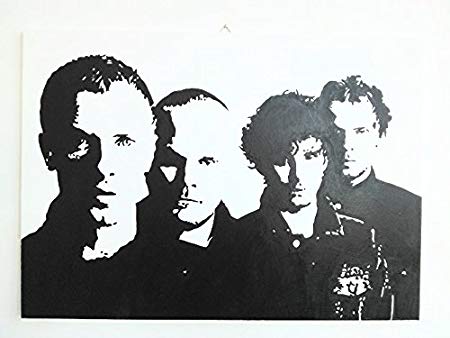 450x338 Coldplay Band Chris Martin - Coldplay Painting