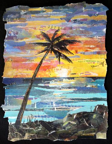 373x479 Eileen Downes The Collage Artist Who Paints With Bits Of Torn - Collage Painting Artists