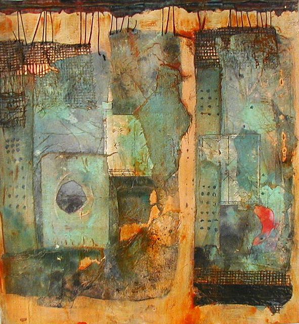 591x640 439 Best Mixed Media - Collage Painting Artists