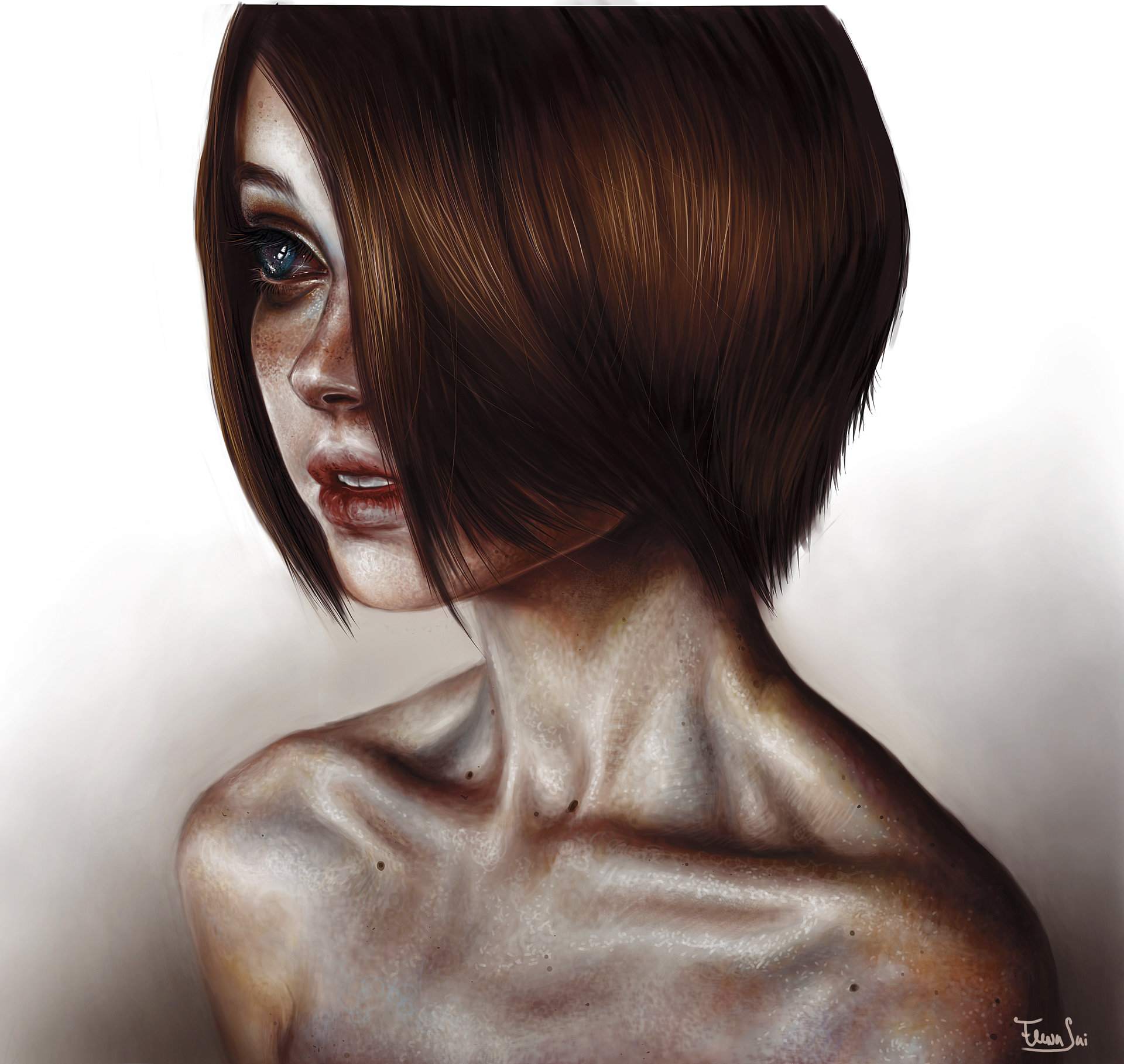1920x1818 Artstation - Collar Bone Painting