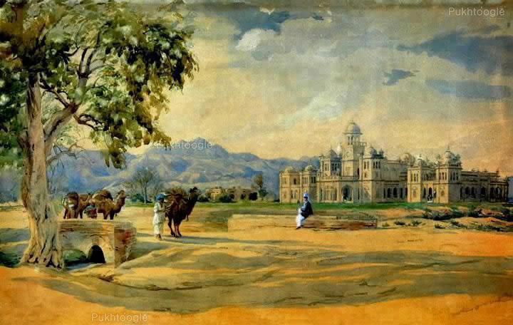 720x456 Islamia College Peshawar Old Painting - College Painting