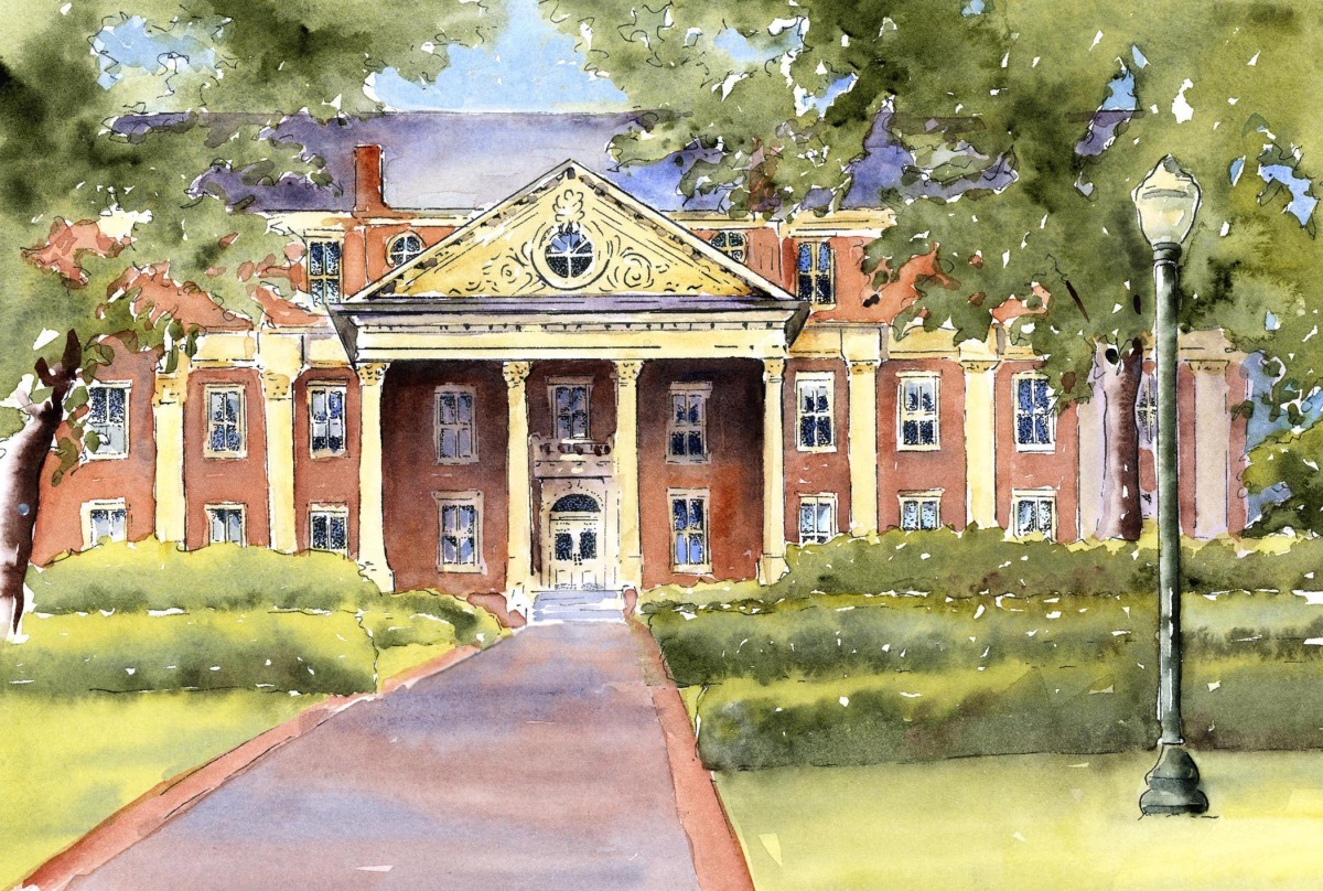 1200x808 Painting - College Painting