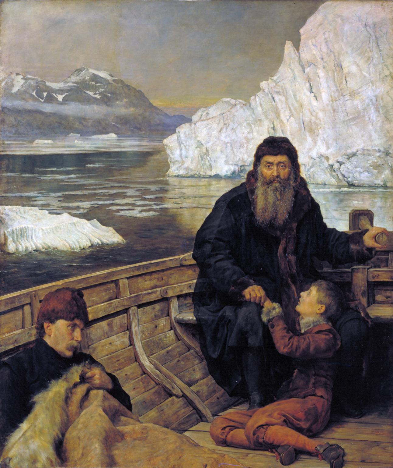 1292x1536 The Last Voyage Of Henry Hudson', The Hon. John Collier, Exhibited - Collier Painting