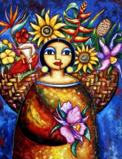 502x653 Mystical Willow Productions - Colombian Painting