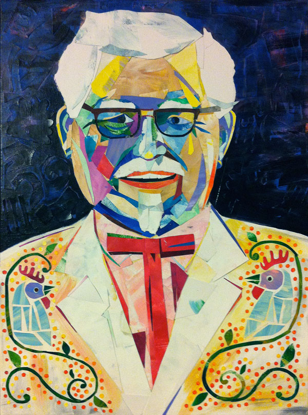 Colonel Sanders Painting at Explore collection of