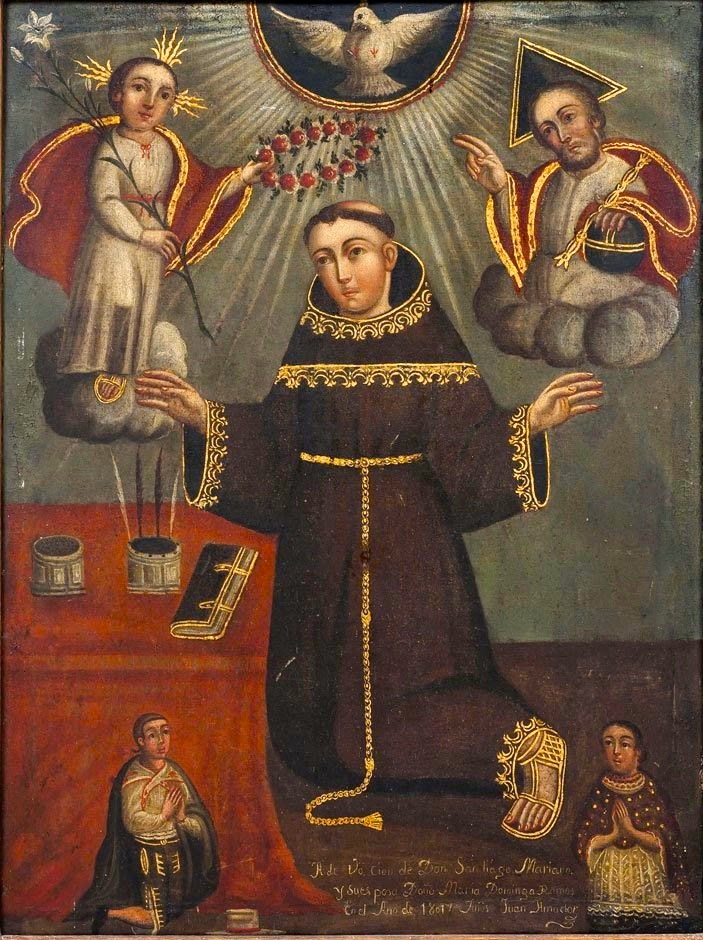 703x940 Mexican Colonial Painting - Colonial Painting