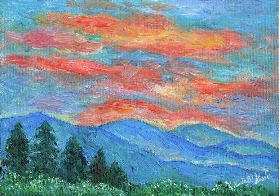 900x633 Color Blast Painting By Kendall Kessler - Color Blast Painting