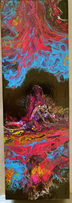 236x658 Color Blast Painting Abstract Paint Pouring - Color Blast Painting