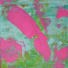 236x234 Abstract Art Original Painting Is A Color Blast By Petrocystudios - Color Blast Painting