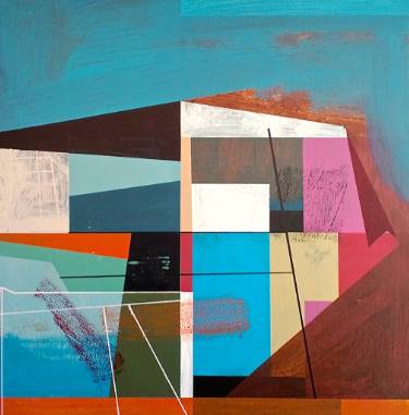 375x381 Color Block Abstracts Collection Saatchi Art - Color Block Painting Artist