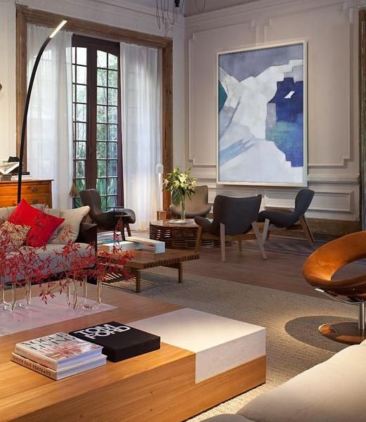 521x600 Contemporary Art - Color Block Painting On Canvas