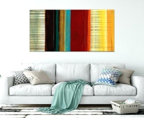 600x495 Swinging Color Block Painting Modern Abstract Painting Pictures - Color Block Painting On Canvas