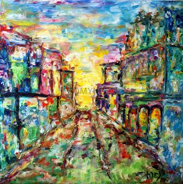 375x377 Color City Paintings For Sale Saatchi Art - Color City Painting